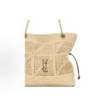 SAINT LAURENT Jamie small lucky Bag brand logo Tote bag Tote bag Shopping Bag Hand bag Shoulder bag Regular women\'s style natural color brick red